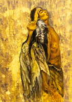 0014 Acrylmalerei, 50 x 70 cm