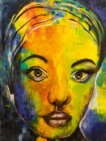 0032 Acrylmalerei Spachteltechnik, 60 x 80 cm