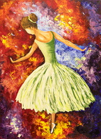 0031 Acrylmalerei Spachteltechnik, 60 x 80 cm