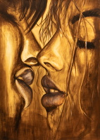 0001 Acrylmalerei, 50 x 70 cm