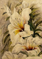 0021 Acrylmalerei, 50 x 70 cm