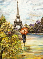 0038 Acrylmalerei, 60 x 80 cm